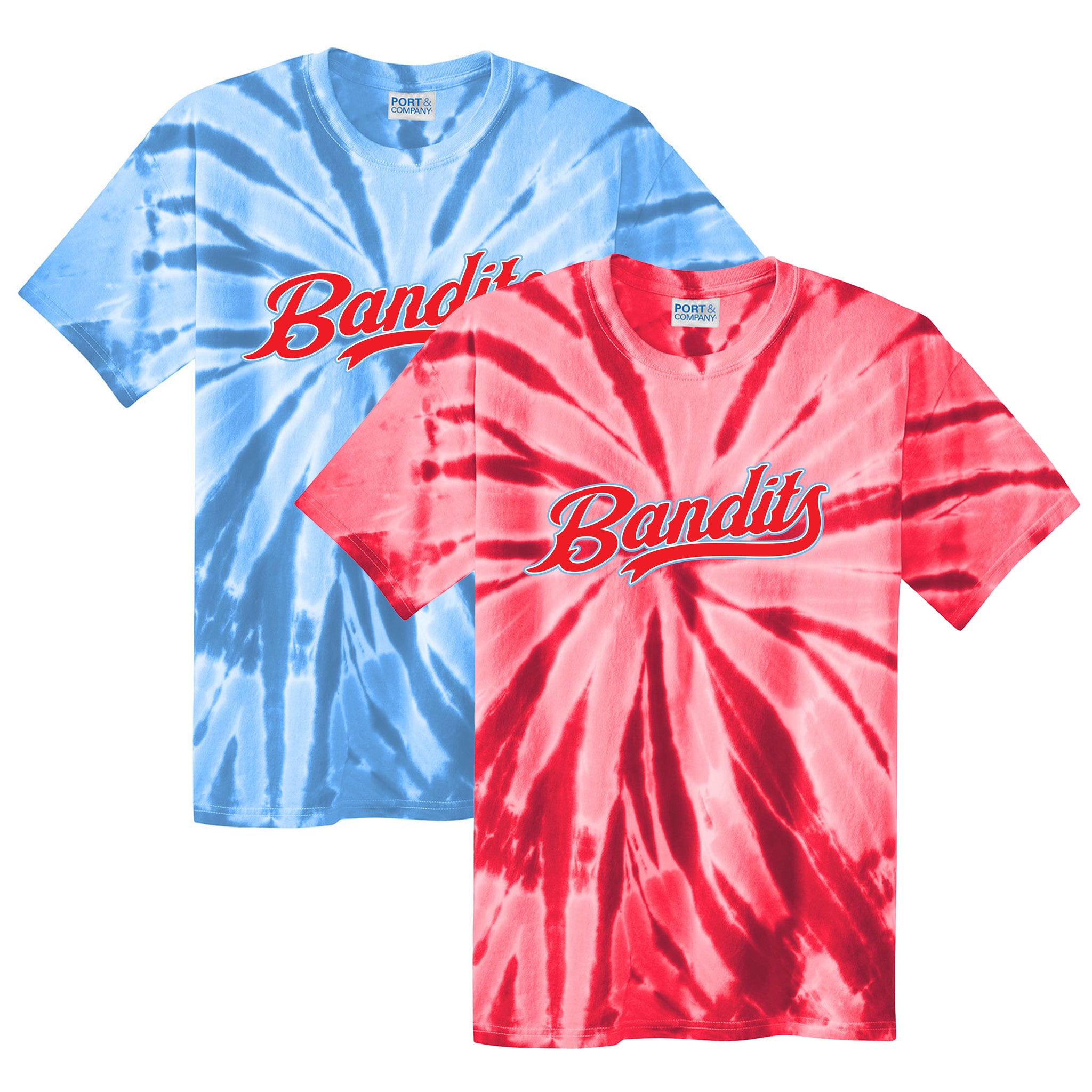 Sandlot Bandits Baseball Port & Company® Tie-Dye Tee