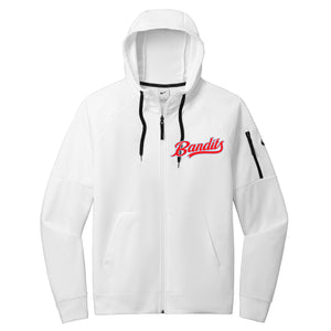 Sandlot Bandits Baseball Nike Therma-FIT Pocket Full-Zip Fleece Hoodie