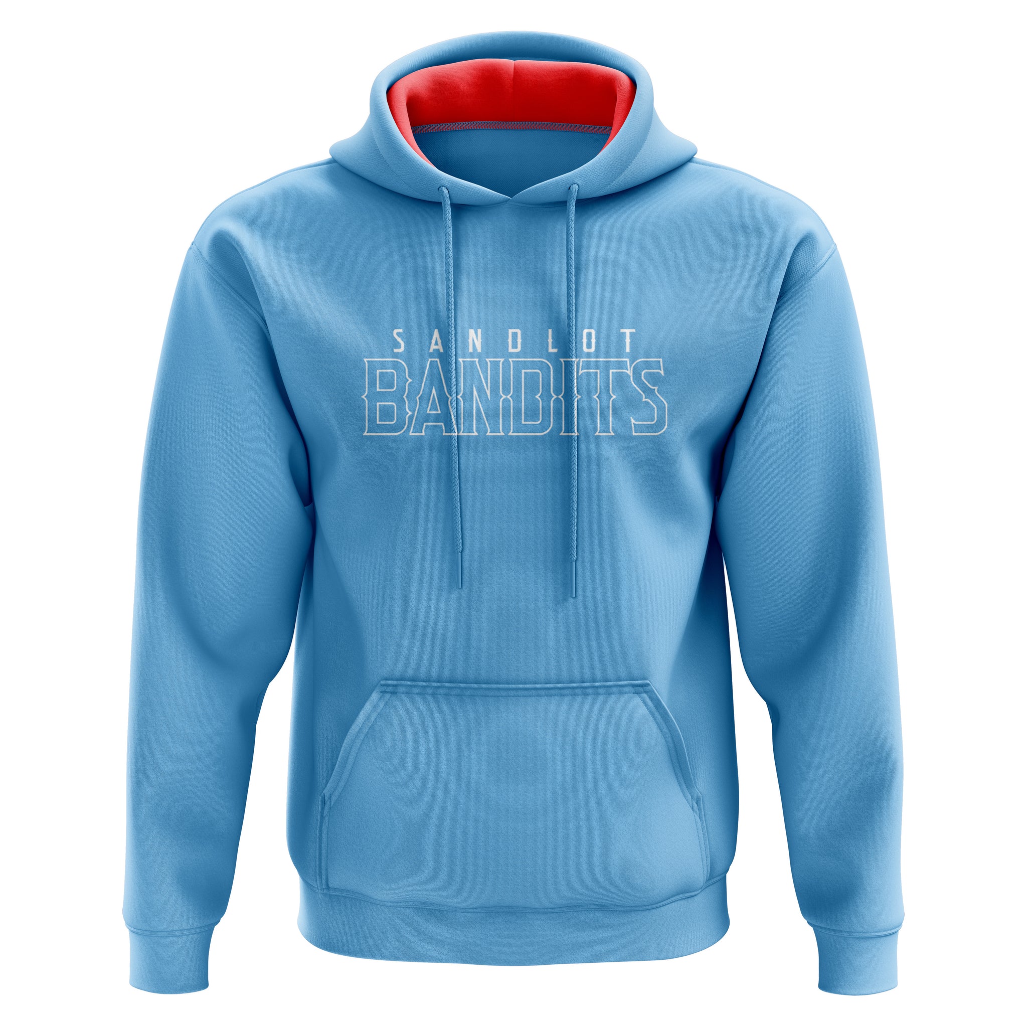 Sandlot Bandits Baseball Mens/Boys Full Sublimation Hoodie