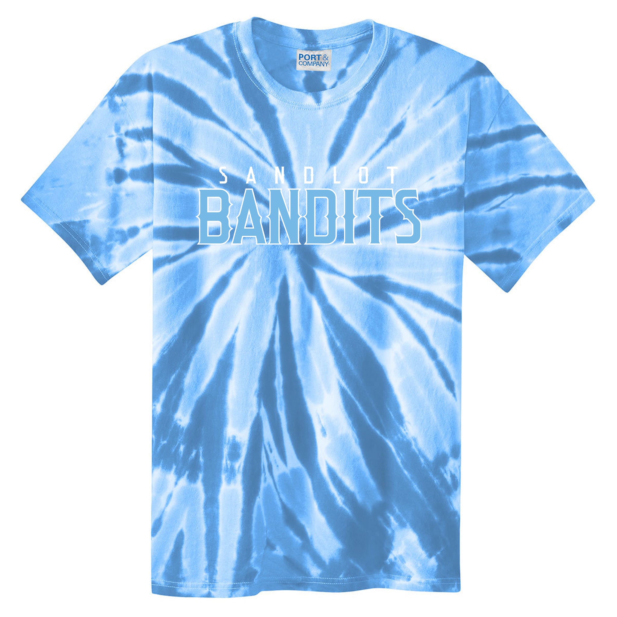 Sandlot Bandits Baseball Port & Company® Tie-Dye Tee