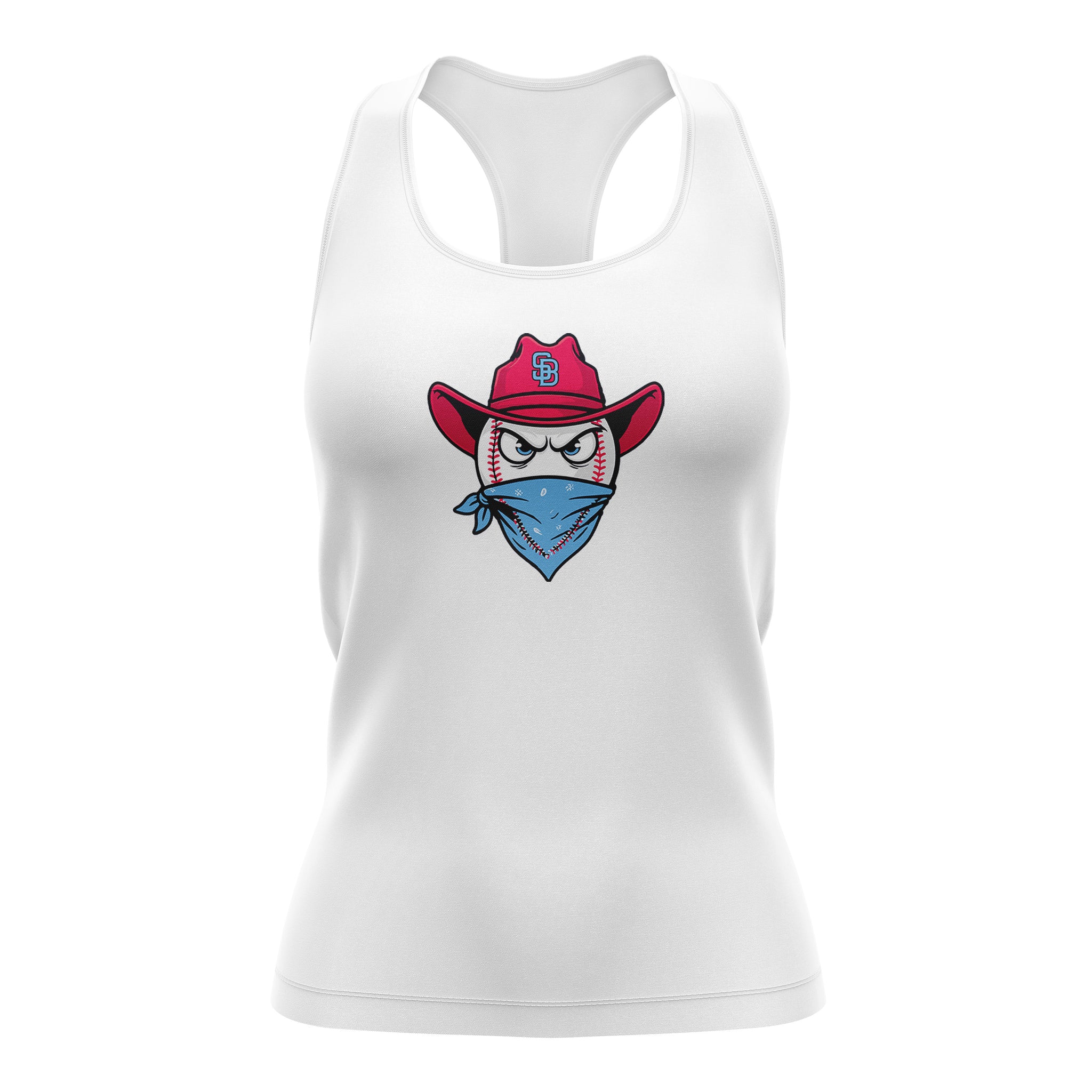 Sandlot Bandits Baseball Womens/Girls Full Sublimation Tank