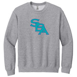SBA Bolts Baseball Gildan® Heavy Blend™ Crewneck Sweatshirt