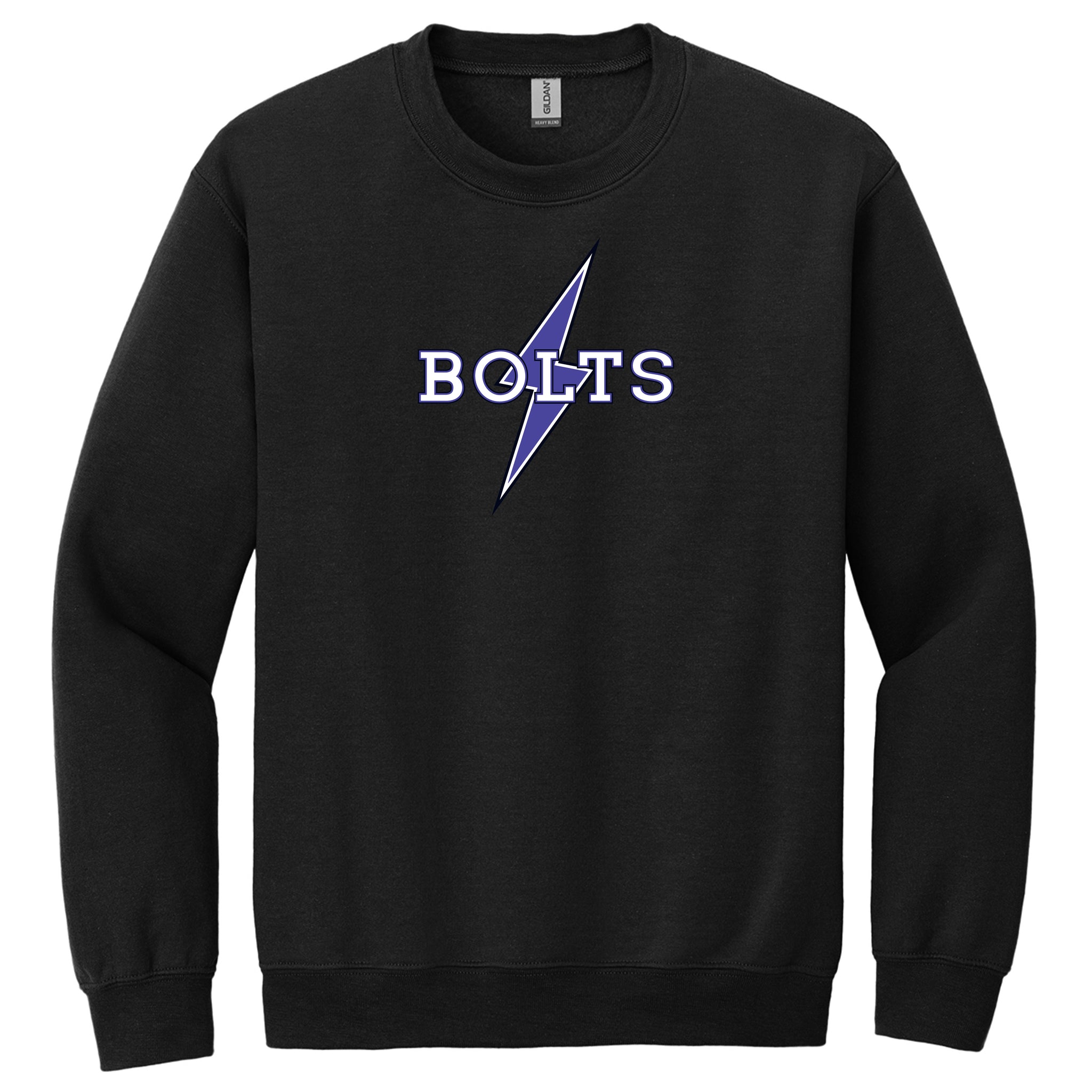 SBA Bolts Baseball Gildan® Heavy Blend™ Crewneck Sweatshirt