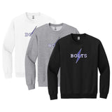 SBA Bolts Baseball Gildan® Heavy Blend™ Crewneck Sweatshirt