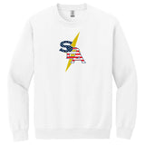 SBA Bolts Baseball Gildan® Heavy Blend™ Crewneck Sweatshirt