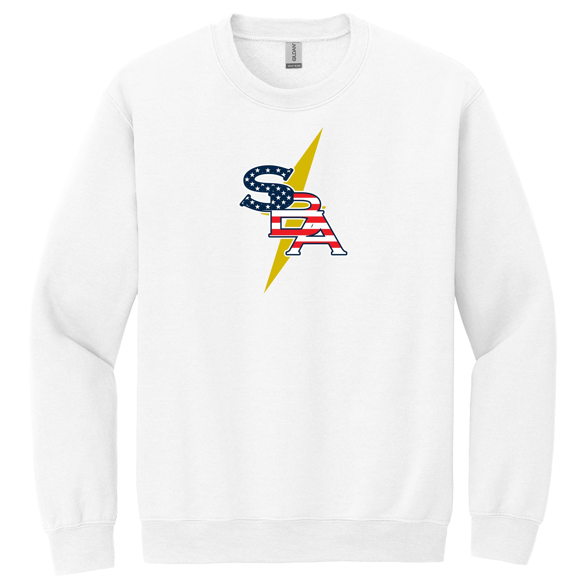 SBA Bolts Baseball Gildan® Heavy Blend™ Crewneck Sweatshirt