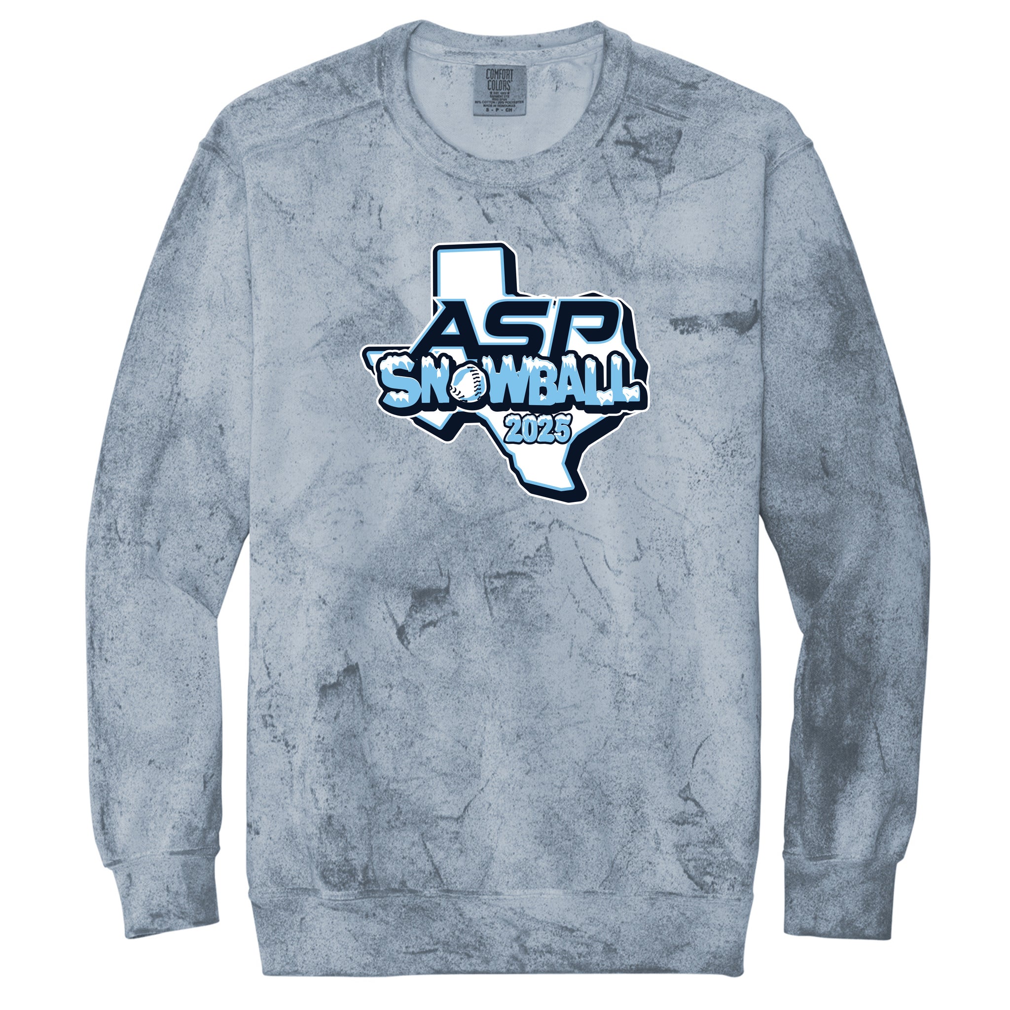 2025 ASP Snowball Color Blast Crewneck Sweatshirt