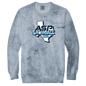 2025 ASP Snowball Color Blast Crewneck Sweatshirt