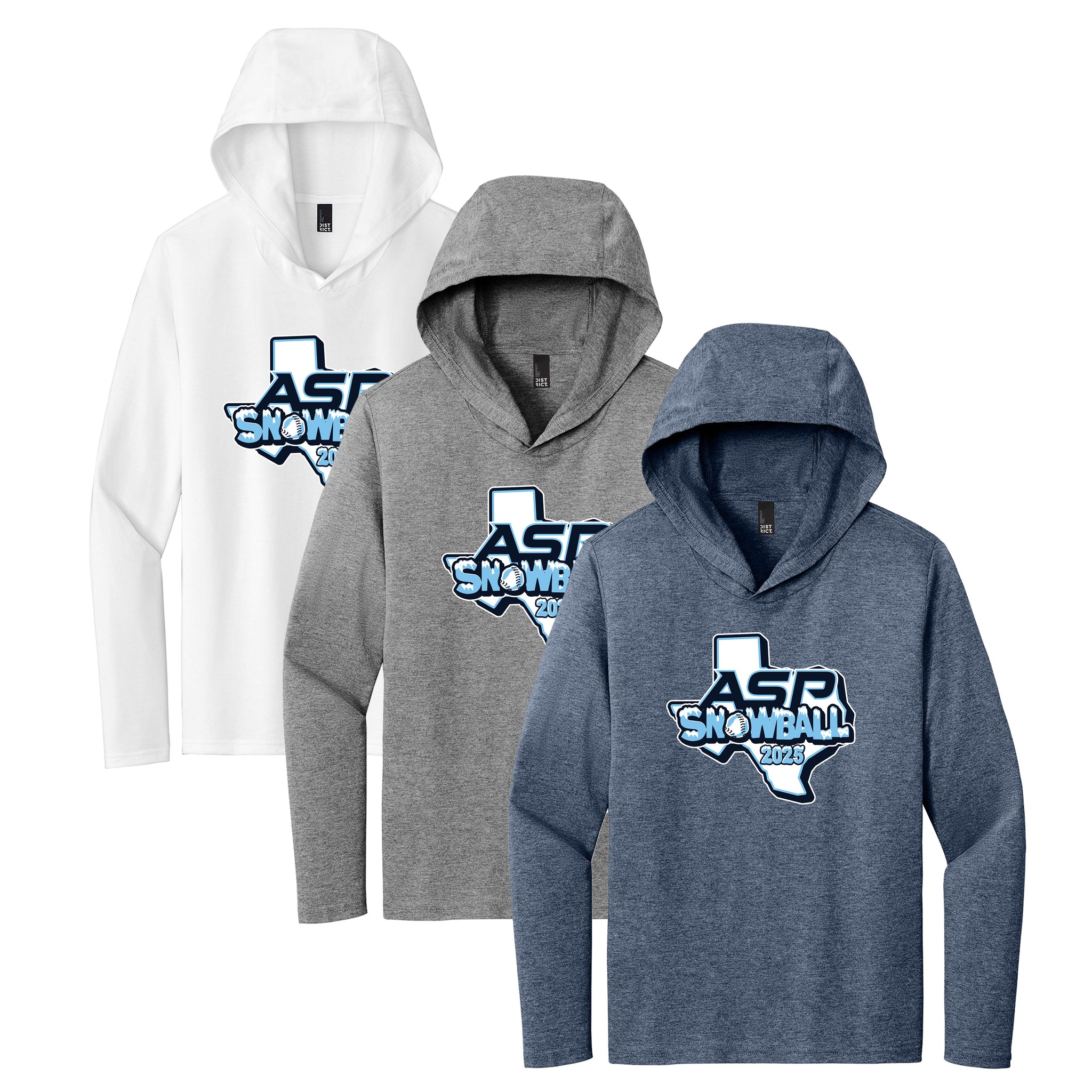 2025 ASP Snowball District Perfect Tri ® Long Sleeve Hoodie