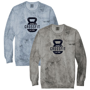 Shelby Crossfit Color Blast Crewneck Sweatshirt