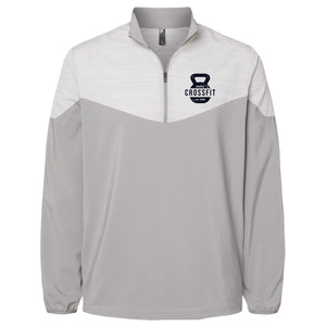 Shelby Crossfit Adidas Heather Chevron Quarter-Zip Windshirt