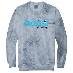 Shelby Crossfit Color Blast Crewneck Sweatshirt