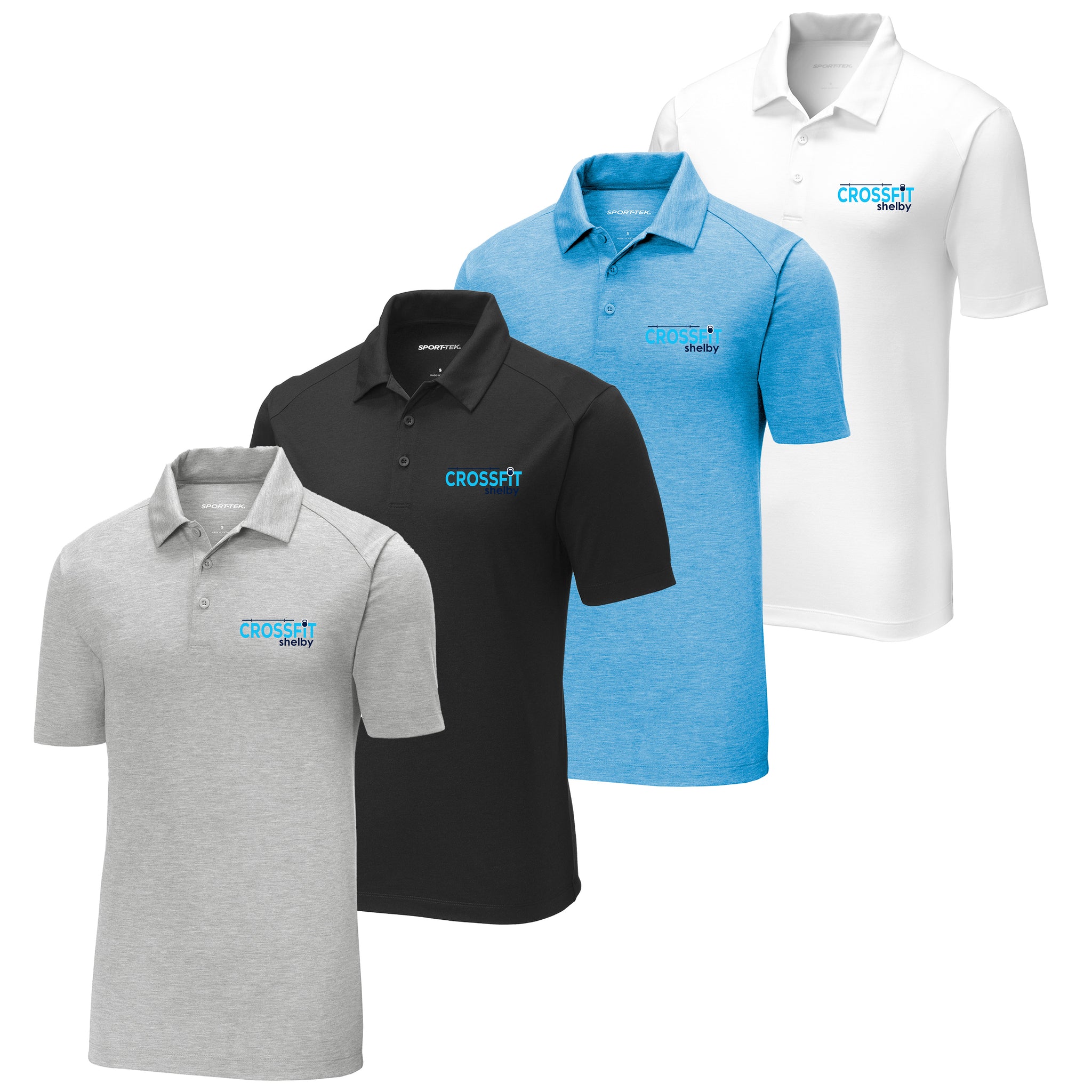 Shelby Crossfit Sport-Tek ® PosiCharge ® Tri-Blend Wicking Polo