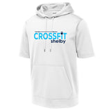 Shelby Crossfit Sport-Tek ® Sport-Wick ® Fleece Short Sleeve Hooded Pullover