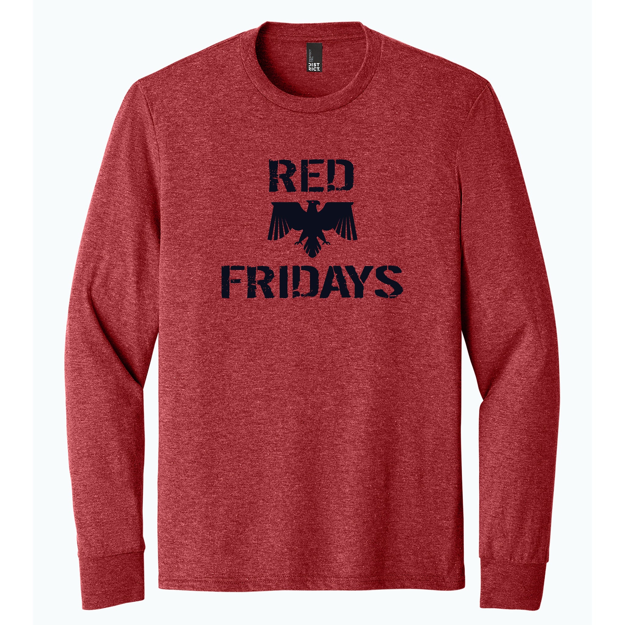 Shelby Crossfit Red Fridays Perfect Tri ® Long Sleeve Tee