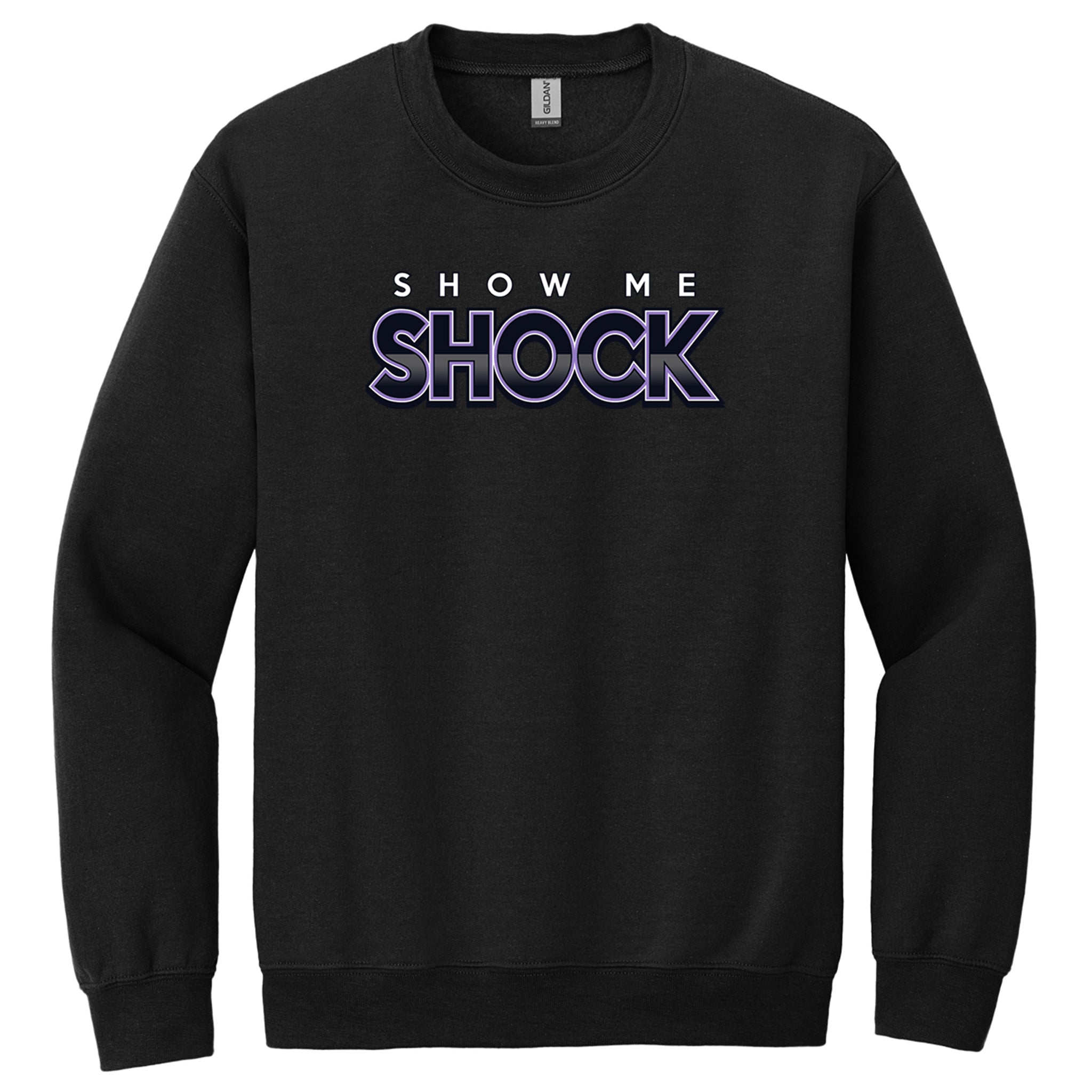 Show Me Shock Fastpitch Gildan® Heavy Blend™ Crewneck Sweatshirt