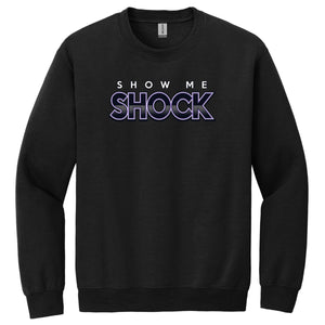 Show Me Shock Fastpitch Gildan® Heavy Blend™ Crewneck Sweatshirt