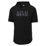 Show Me Shock Fastpitch Sport-Tek ® PosiCharge ® Tri-Blend Wicking Short Sleeve Hoodie