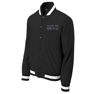Show Me Shock Fastpitch Sport-Tek® Insulated Varsity Jacket