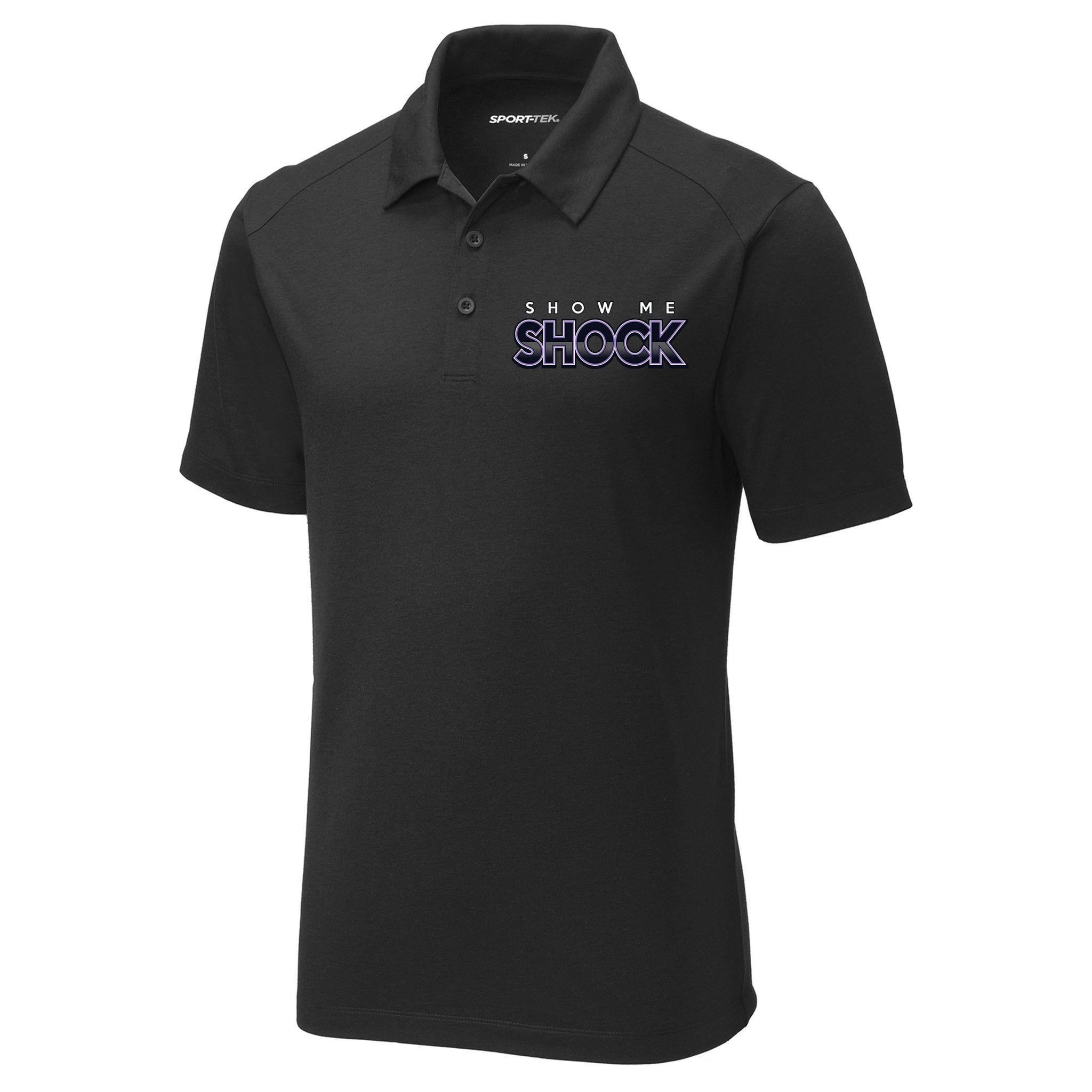 Show Me Shock Fastpitch Sport-Tek ® PosiCharge ® Tri-Blend Wicking Polo