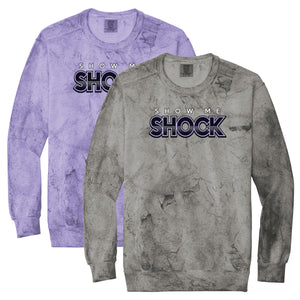 Show Me Shock Fastpitch Color Blast Crewneck Sweatshirt