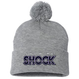 Show Me Shock Fastpitch Sportsman 12" Pom-Pom Cuffed Beanie
