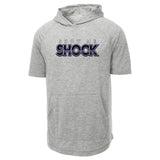 Show Me Shock Fastpitch Sport-Tek ® PosiCharge ® Tri-Blend Wicking Short Sleeve Hoodie