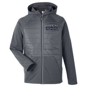Show Me Shock Fastpitch Unisex Techno Lite Hybrid Hooded Jacket