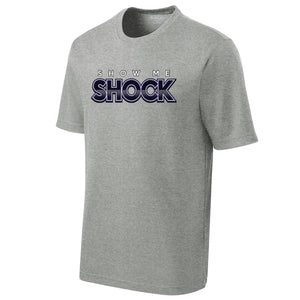 Show Me Shock Fastpitch Sport-Tek® PosiCharge® RacerMesh® Tee
