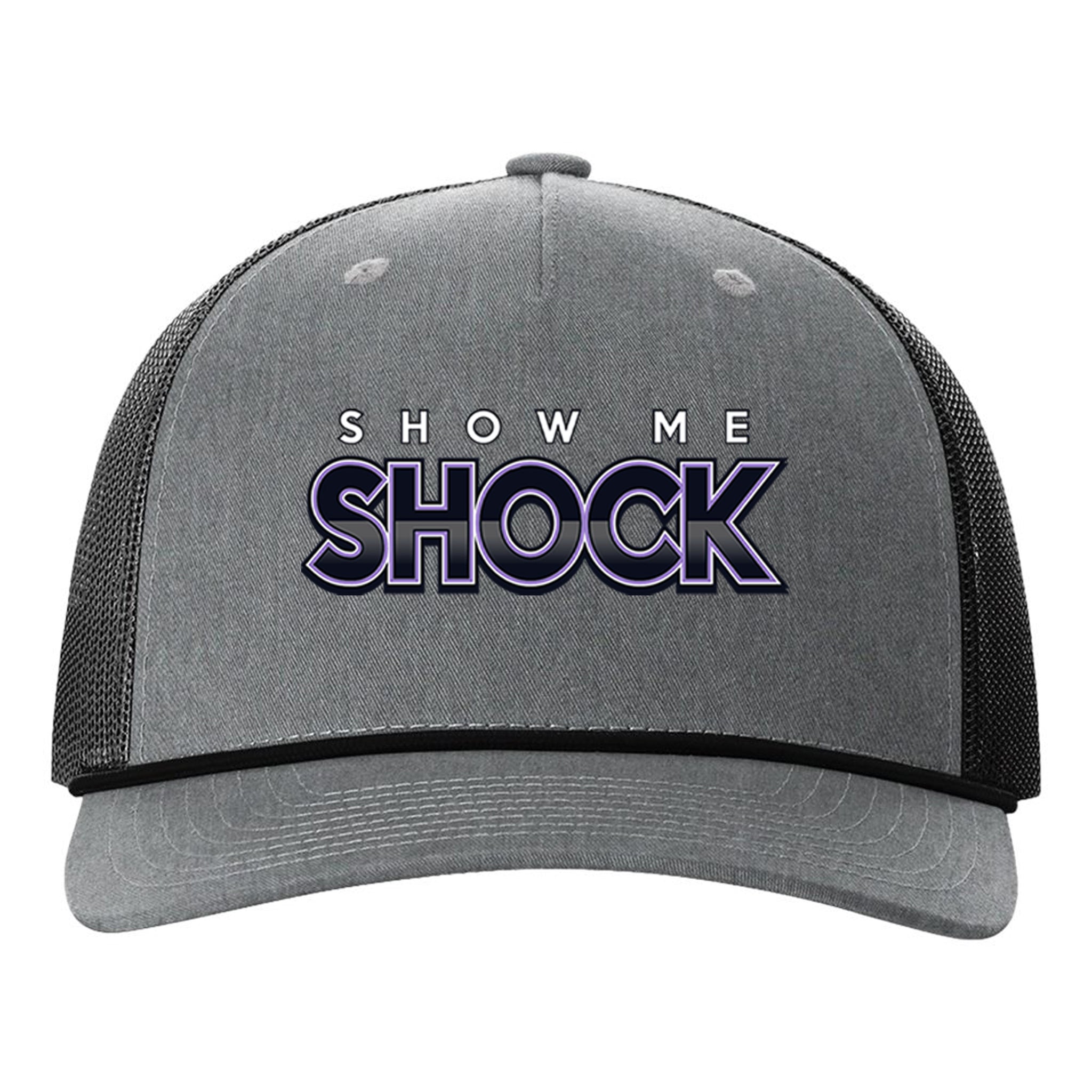 Show Me Shock Fastpitch Richardson 112FPR Five Panel Trucker with Rope Snapback