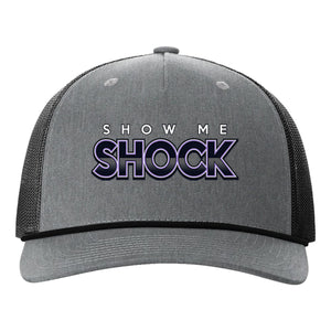 Show Me Shock Fastpitch Richardson 112FPR Five Panel Trucker with Rope Snapback