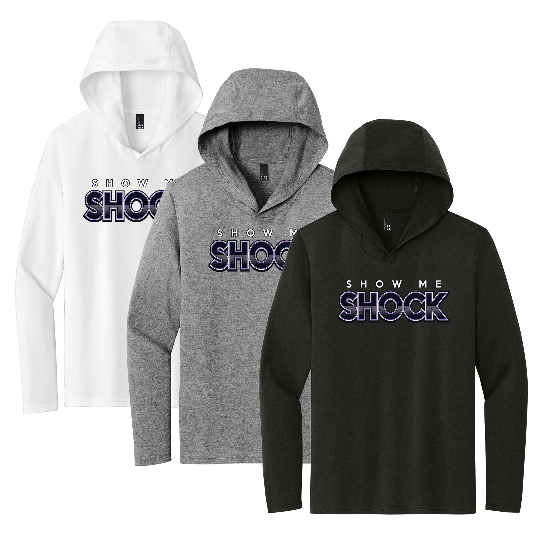 Show Me Shock Fastpitch District Perfect Tri ® Long Sleeve Hoodie