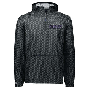 Show Me Shock Fastpitch Holloway Range Hooded Packable Quarter-Zip Jacket