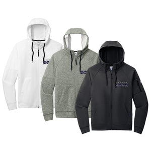 Show Me Shock Fastpitch Nike Therma-FIT Pocket Full-Zip Fleece Hoodie