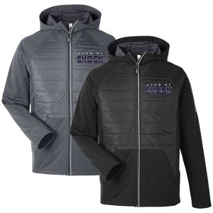 Show Me Shock Fastpitch Unisex Techno Lite Hybrid Hooded Jacket