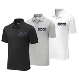 Show Me Shock Fastpitch Sport-Tek ® PosiCharge ® Tri-Blend Wicking Polo