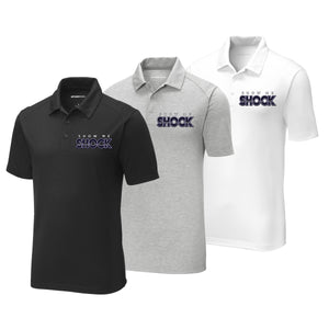 Show Me Shock Fastpitch Sport-Tek ® PosiCharge ® Tri-Blend Wicking Polo