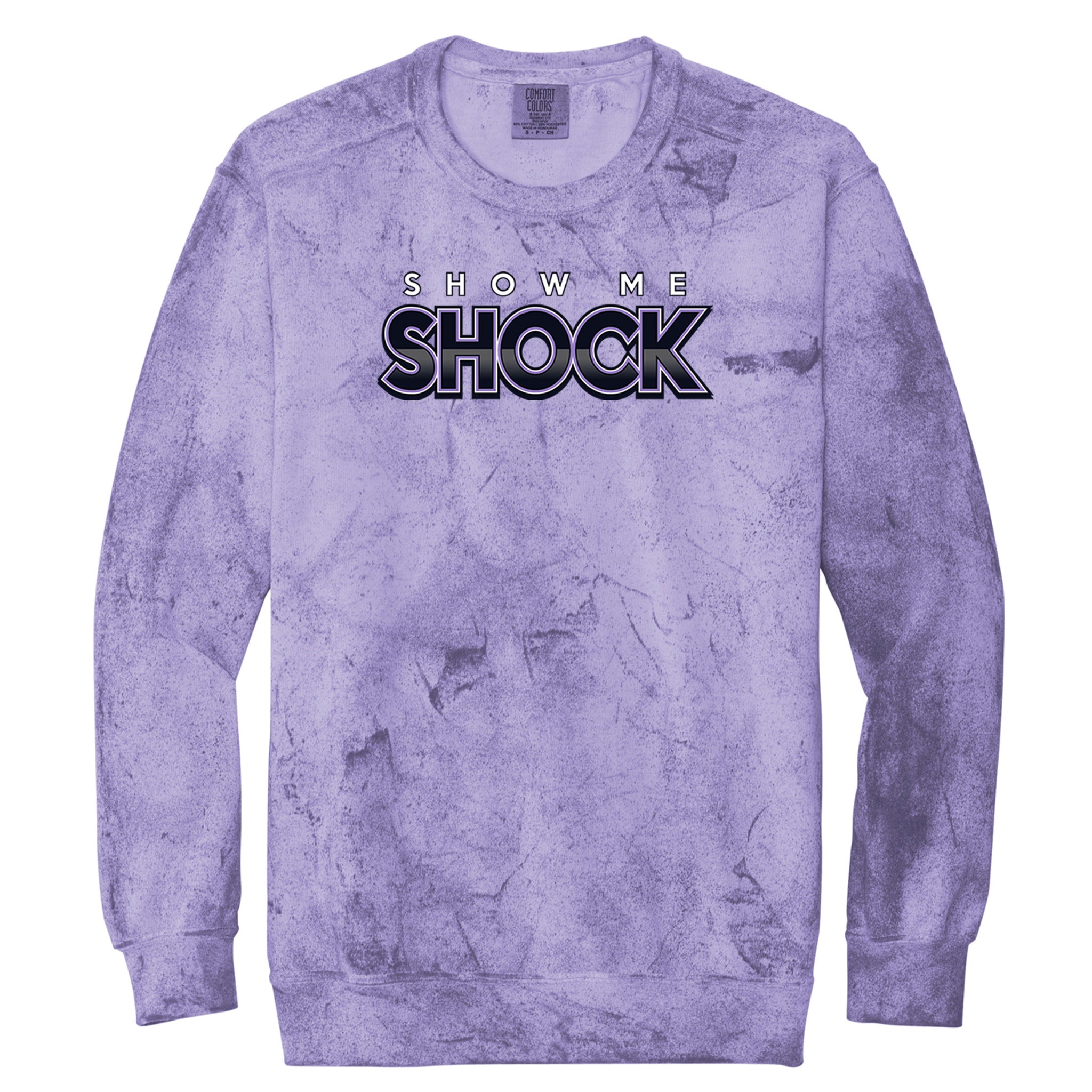 Show Me Shock Fastpitch Color Blast Crewneck Sweatshirt