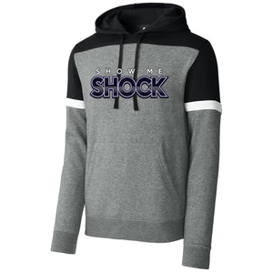 Show Me Shock Fastpitch Sport-Tek® Drive Fleece Colorblock Hoodie
