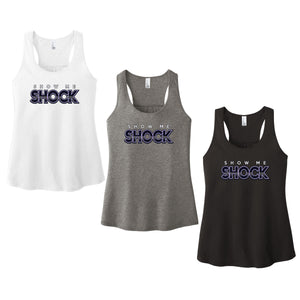 Show Me Shock Fastpitch District Women’s V.I.T. ™ Racerback Tank