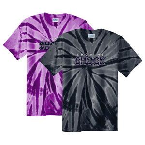 Show Me Shock Fastpitch Port & Company® Tie-Dye Tee