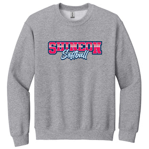 Shine On Slowpitch Gildan® Heavy Blend™ Crewneck Sweatshirt