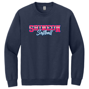 Shine On Slowpitch Gildan® Heavy Blend™ Crewneck Sweatshirt