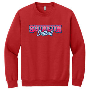 Shine On Slowpitch Gildan® Heavy Blend™ Crewneck Sweatshirt