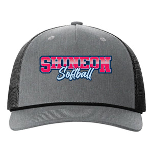 Shine On Slowpitch Richardson 112FPR Five Panel Trucker with Rope Snapback