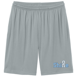 Shine On Slowpitch Sport-Tek® PosiCharge® Competitor™ 7” Pocketed Short