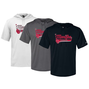 Menifee Sooners Fastpitch Badger B-Core Hooded T-Shirt
