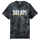 Salem Select Baseball Crystal Tie-Dye Tee