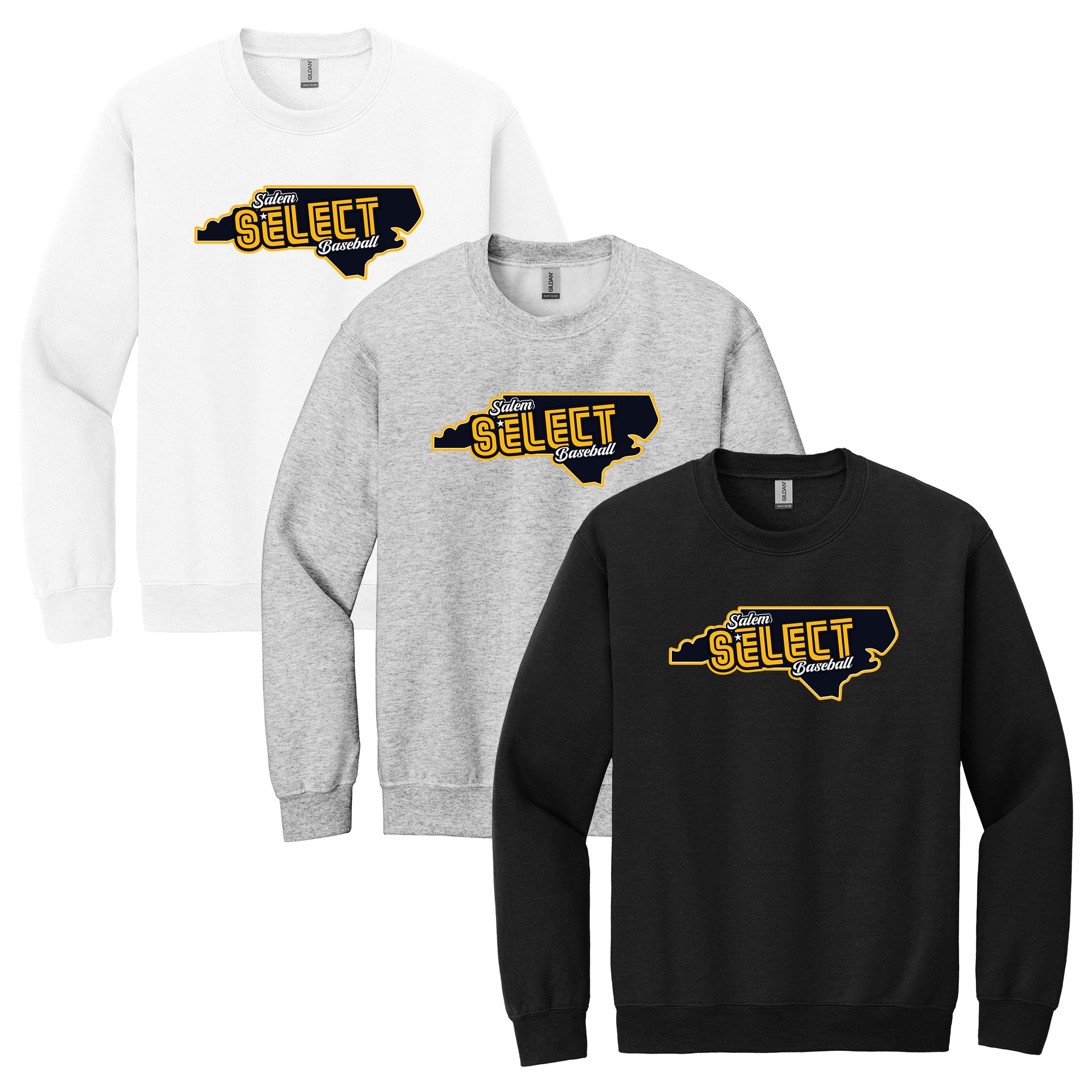 Salem Select Baseball Heavy Blend™ Crewneck Sweatshirt