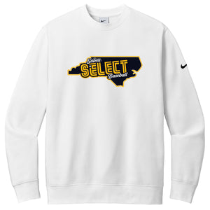 Salem Select Baseball Nike Club Fleece Sleeve Swoosh Crew